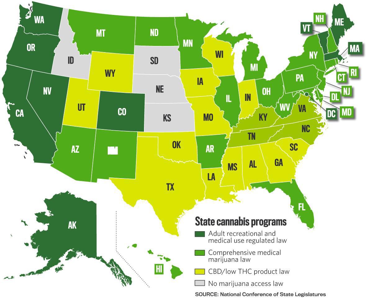 Cannabis Reformation Gains New Ground in the Northeast Corridor – Myster